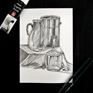 Tones of Realism - Realistic Still Life for Elegant Wall (A4 Size)