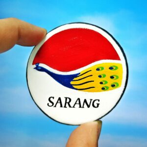 IAF Sarang Fridge Magnet